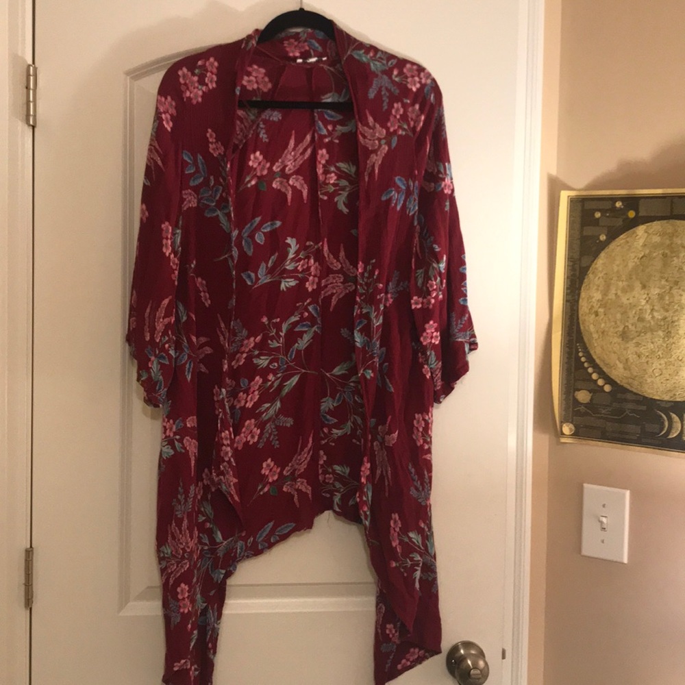 Floral kimono